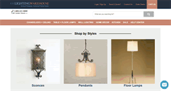 Desktop Screenshot of cclightingwarehouse.com