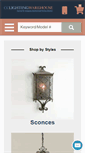 Mobile Screenshot of cclightingwarehouse.com